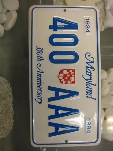 USA Miniatur Nummernschild USA Nummerntafel Maryland