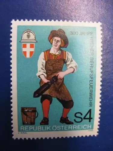 Feuerwehr, Österreich , Feuerwehren 1986