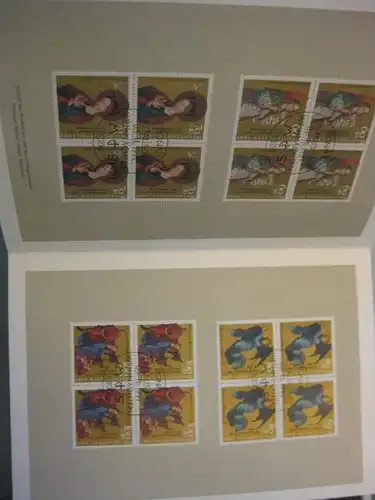 Ministerkarte, Klappkarte, DIN A 5, Typ V,
 Weihnachtsmarken 1991, mit Faksimile-Unterschrift des Ministers Schwarz-Schilling