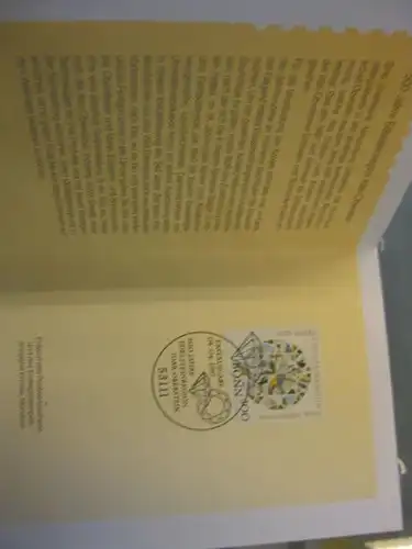 Klappkarte der GD Post, Faltkarte Typ DP1, Idar-Oberstein, 1997 mit Faksimile-Unterschrift Klaus Zumwinkel ; Nachfolgekarten der Ministerkarten Typ V