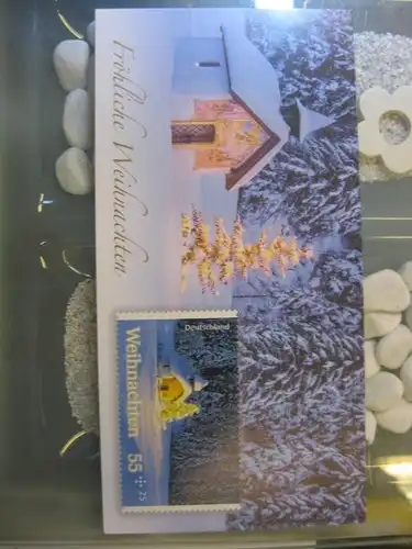 Weihnachtsmarken 2012 auf Weihnachtskarte der DEUTSCHE POST Philatelie mit SST Bonner Weihnachtsmarkt