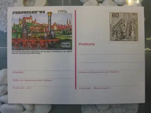 Sonderpostkarte PSo10, FERPHILEX `85