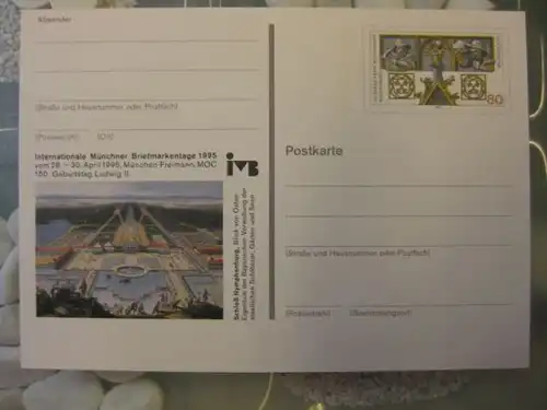 Sonderpostkarte PSo37, Münchner Briefmarkentage 1995
