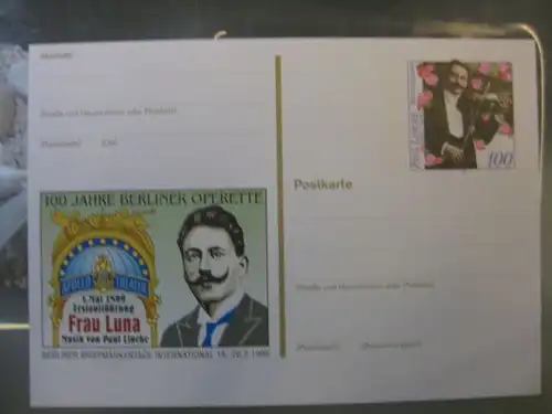 Sonderpostkarte PSo57, Berliner Briefmarkentage1999