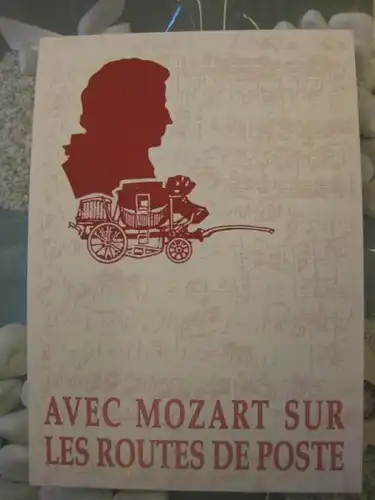 Postkarte, Maximumkarte 200. Todestag W.A.Mozart 1991