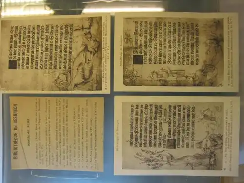 Frankreich; 10 Karten (komplette Serie) Bibliothek von Besancon von 1910 (Bibliotheque de Besancon; Deuxieme Serie)