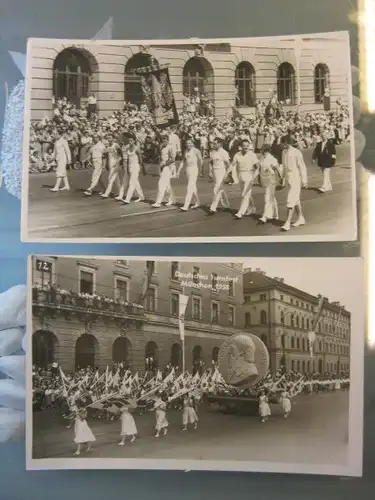 München; 2 Karten  vom Deutsches Turnfest 1958