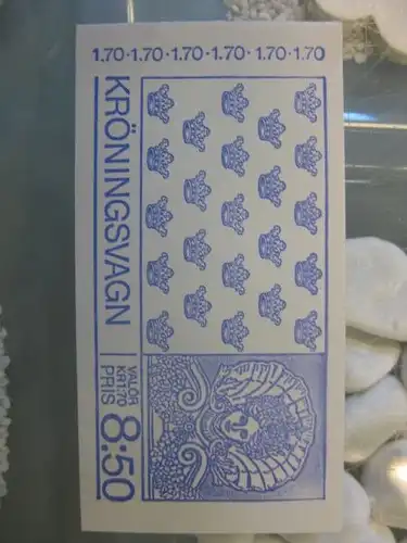 Schweden, Markenheft Krönungskarosse; 1978; postfrisch