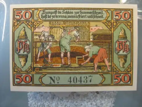 Notgeld 50 Pfg. der Stadt Eisfeld