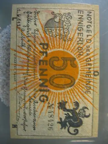 Notgeld 50 Pfennig der Stadt Enningerloh