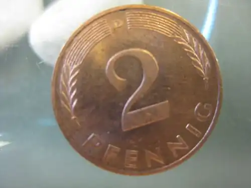 2 Pfennig, 1990, Münze München, "D"