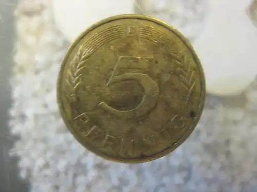 5 Pfennig, 1981, Münze München, "D"