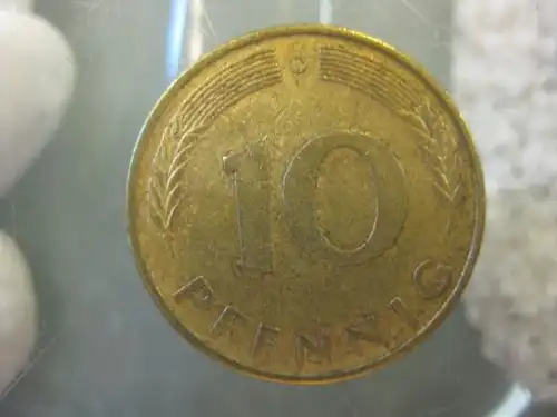 10 Pfennig, 1978, Münze München, "D"