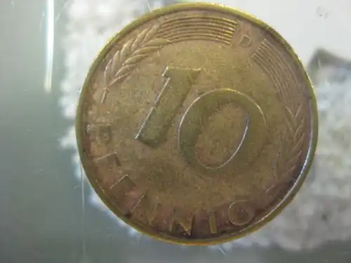 10 Pfennig, 1979, Münze München, "D"