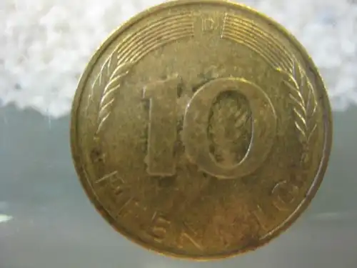 10 Pfennig, 1992, Münze München, "D"