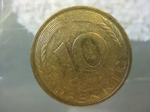 10 Pfennig, 1988, Münze München, "D"