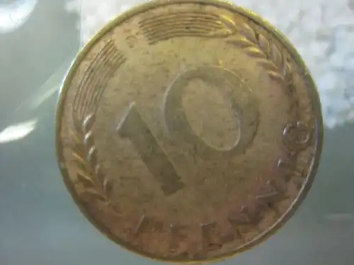 10 Pfennig, 1950, Münze München, "D"