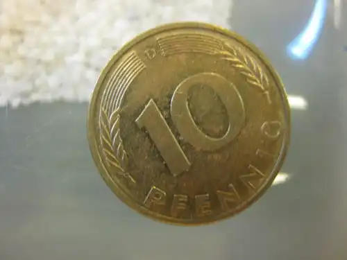 10 Pfennig, 1995, Münze München, "D"