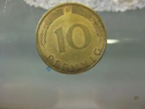 10 Pfennig, 1971, Münze München, "D"