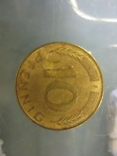 10 Pfennig, 1977 Münze Stuttgart, "F"