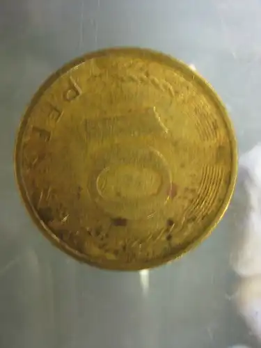 10 Pfennig, 1980 Münze Stuttgart, "F"