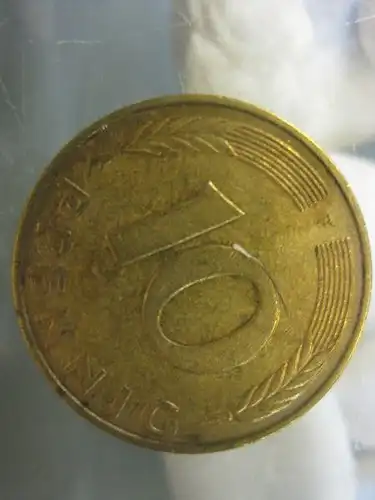10 Pfennig, 1982 Münze Stuttgart, "F"