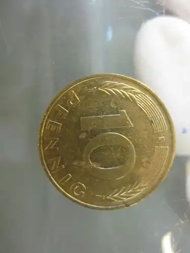 10 Pfennig, 1991 Münze Stuttgart, "F"