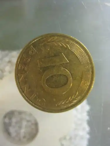10 Pfennig, 1995 Münze Stuttgart, "F"