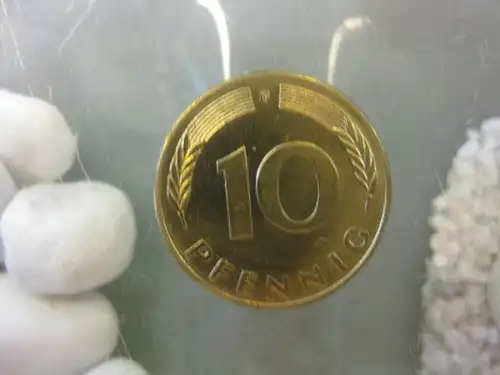 10 Pfennig, 1986 Münze Stuttgart, "F"