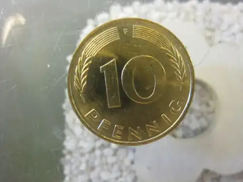 10 Pfennig, 1996 Münze Stuttgart, "F"