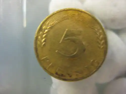 5 Pfennig, 1969 Münze Stuttgart, "F"