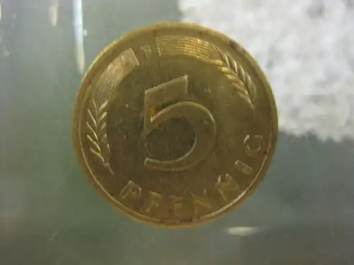 5 Pfennig, 1978 Münze Stuttgart, "F"