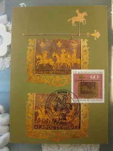 Maximumkarte Tag der Briefmarke 1980