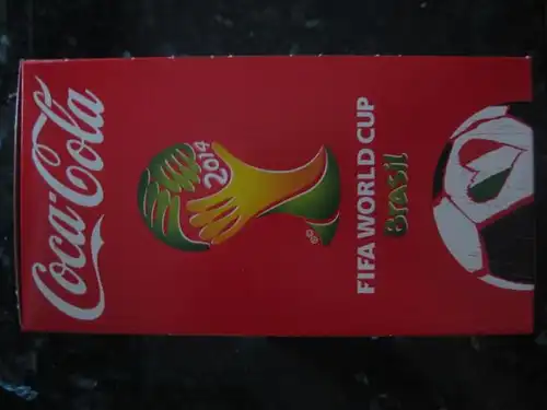 Set von 8 verschiedenen Coca-Cola-Gläsern zur Fußball-WM 2014, Limitierte Auflage; komplette Serie !