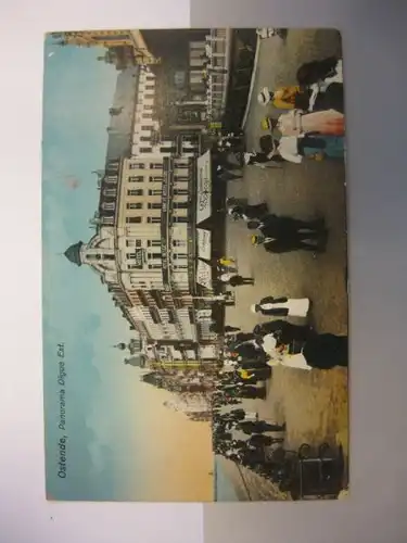 Ostende, Belgien, Panorama Digue Est.