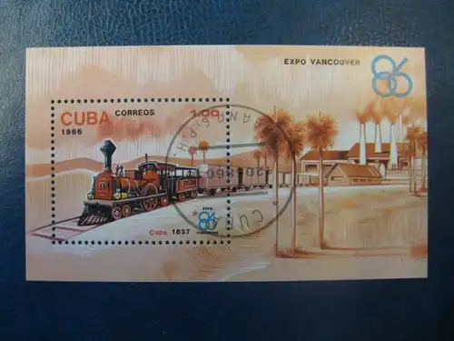 Eisenbahn, Block, Cuba