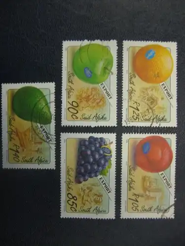 Obst, RSA, Südafrika, 5 Werte