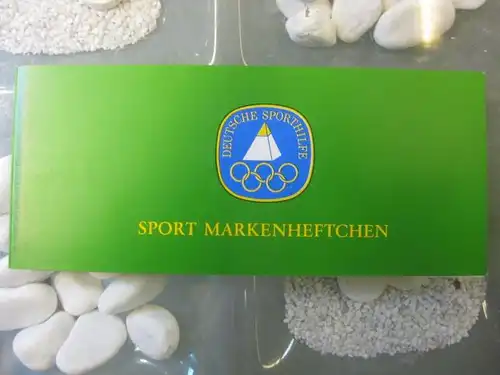 Für den Sport 1980, Sporthilfe Markenheftchen 1980,
Abart kurzes p in Michel-Nummer 622, gestempelt