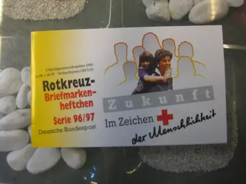 Rotkreuz Markenheftchen Serie 96/97 Deutsche Bundespost