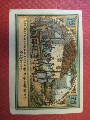 Notgeld Stützerbach 75 Pf.