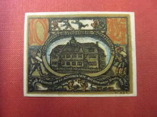 Notgeld Großbreitenbach, 10 Pf. Pf.