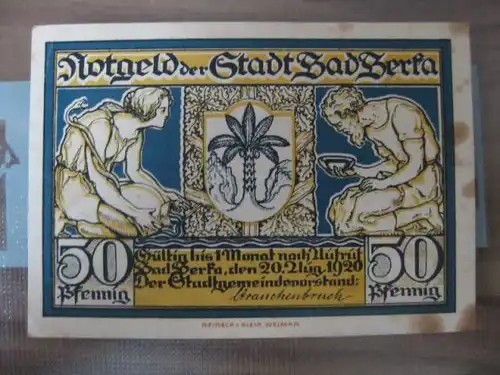 Notgeld Bad Berka, 50 Pf.