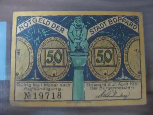 Notgeld Boppard, 50 Pf.