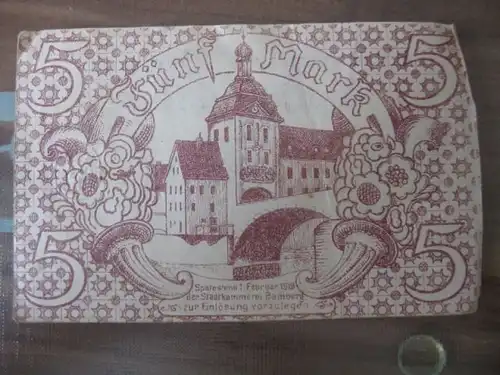 Notgeld Bamberg, 5 Mark