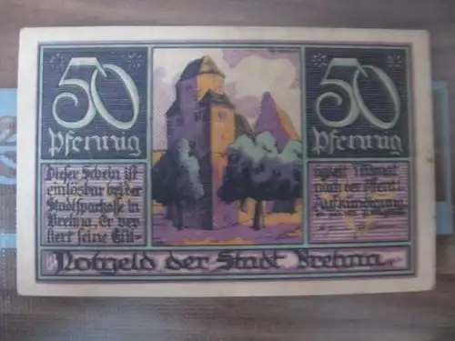 Notgeld Brehna, 50 Pf. 