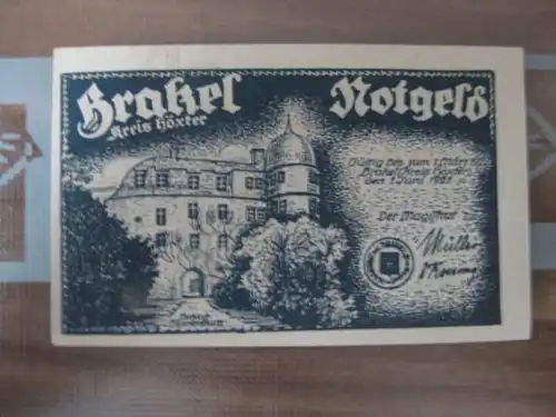 Notgeld Brakel, 50 Pf. 
