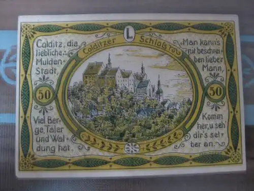 Notgeld Colditz, 50 Pf.