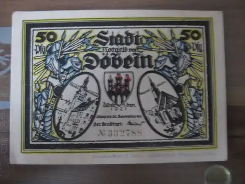 Notgeld Döbeln, 50 Pf.