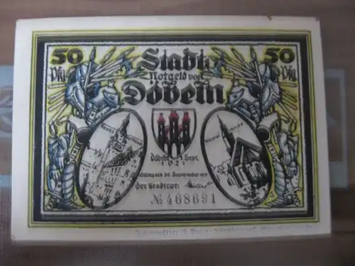 Notgeld Döbeln, 50 Pf.