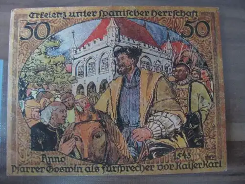 Notgeld Erkelenz, 50 Pf.